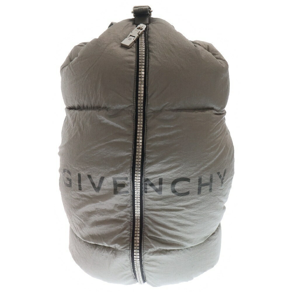 Givenchy Puffer Center Zip Backpack Gray - image 1